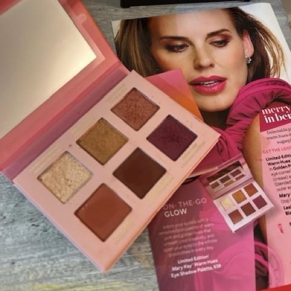MARY KAY WARM HUES EYE SHADOW PALETTE~NIB~LIMITED EDITION! - Picture 5 of 6